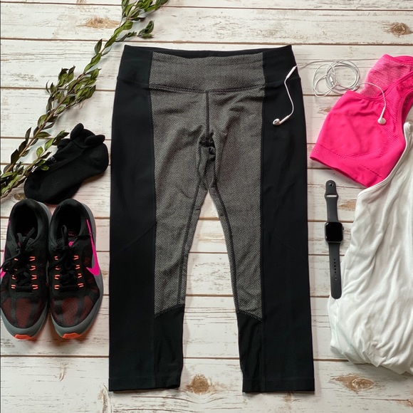 MPG Pants - MPH workout leggings black & herringbone Med